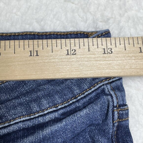 Kut from the Kloth Jeans Womens Sz 0 Blue Katy Boyfriend Straight Mid Rise 26x28 - Picture 6 of 13